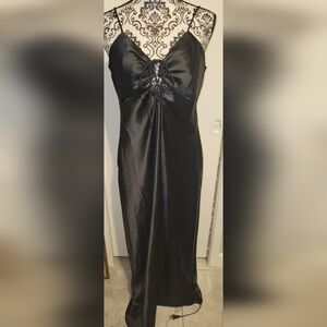 The Drop‎ Shelby Tie Up Cut Out Slip Dress Large